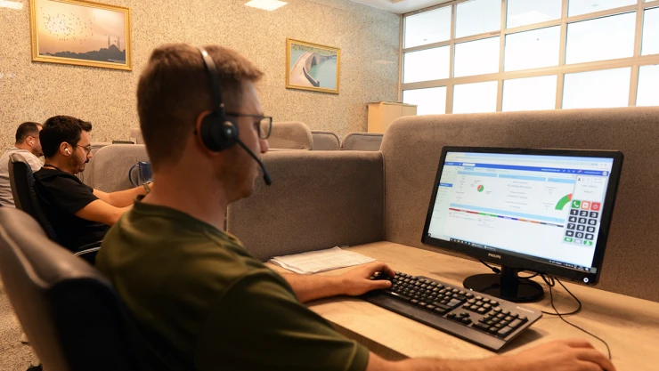 Yapay zeka destekli iletişim hattı ayda 20 bin çağrıya cevap veriyor