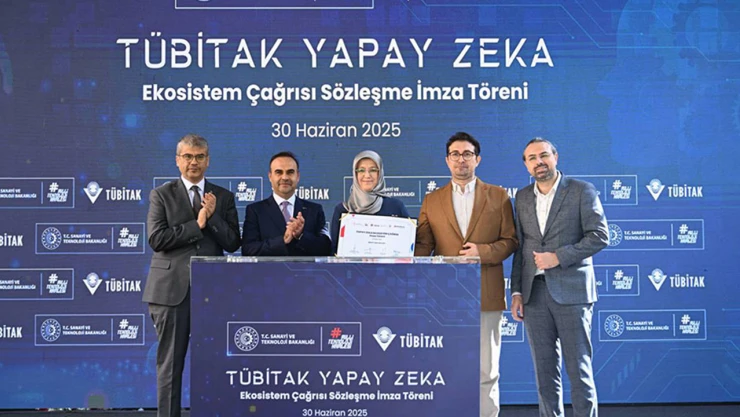 Yapay zeka projeleri için imzalar atıldı