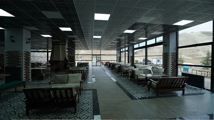 Yedikuyular Kayak Merkezi yeni sezonda yenilenen yüzüyle hizmet verecek