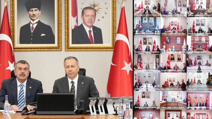 Yeni eğitim öğretim yılı için 81 ilin Valisi bir araya geldi