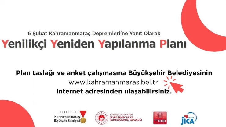 Yenilikçi, yeniden yapılanma taslak planı için anket başladı