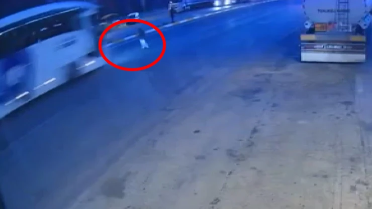 Yolcu otobüsünün çarptığı 74 yaşındaki kadın öldü