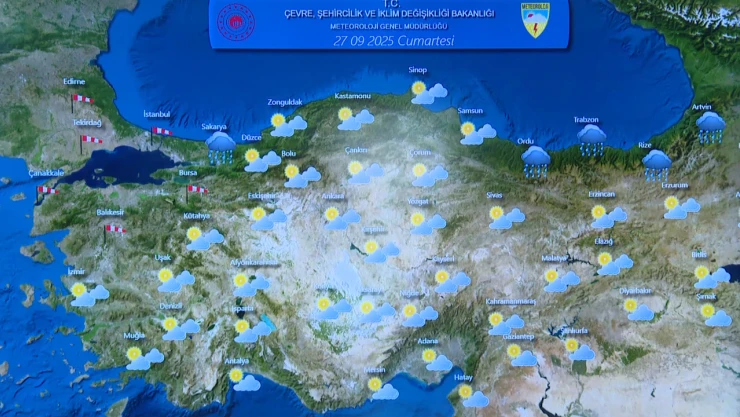 Yurt genelinde hafta sonu yağış beklenmiyor