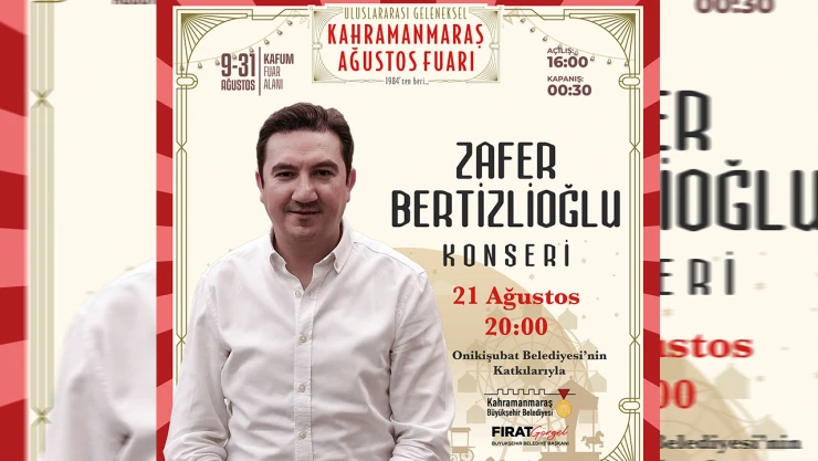 Zafer Bertizlioğlu, KAFUM'da müzikseverlerle buluşacak