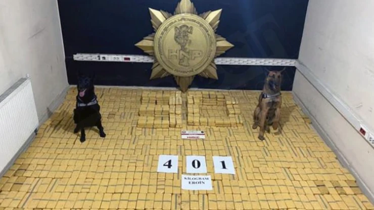 Zehir tacirlerine büyük darbe, 2021'de yakalanan eroin 13 tona ulaştı