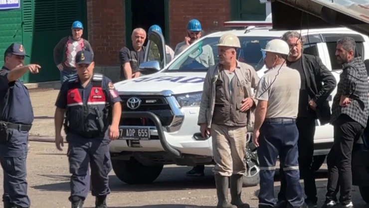 Zonguldak'ta madende göçük! 5 işçi mahsur kaldı