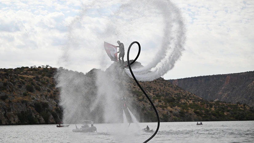 6'ncı Uluslararası Rumkale Su Sporları Festivali hayran bıraktı