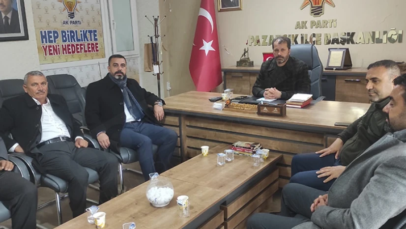 AK Parti Milletvekili Aday Adayı Kılıç'ta Pazarcık ve Çağlayancerit'e ziyaret