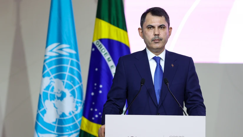 Bakan Kurum, COP30'DA Türkiye'nin Ulusal Katkı Beyanı'nı açıkladı