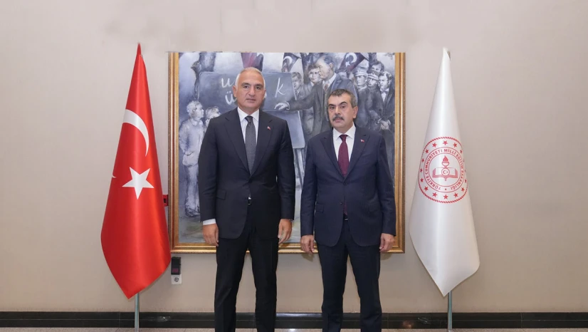 Bakan Tekin, Bakan Ersoy'la bir araya geldi