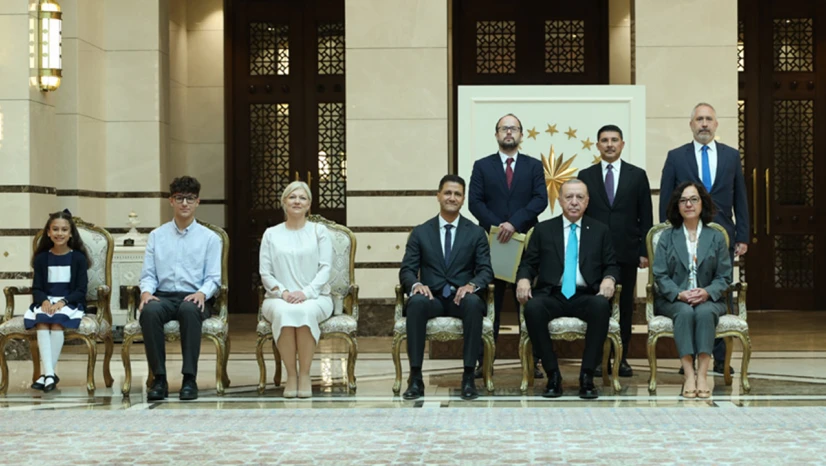 Cumhurbaşkanı Erdoğan, 4 ülkenin büyükelçisini kabul etti