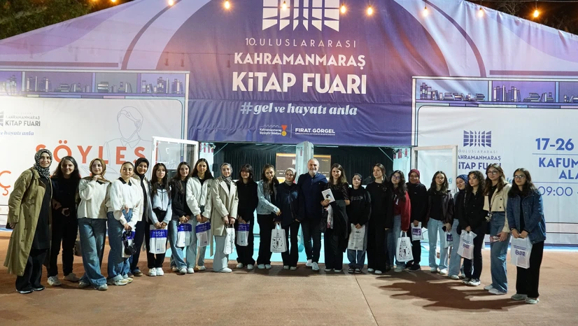 Edebiyatın başkenti Kahramanmaraş'ta okurlarla yazarlar buluştu