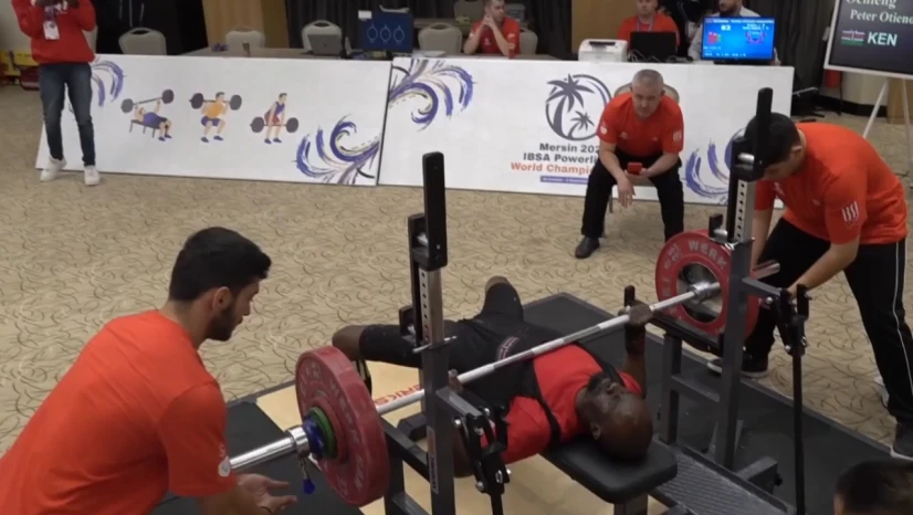 Görme Engelliler Dünya Halter Şampiyonası başladı