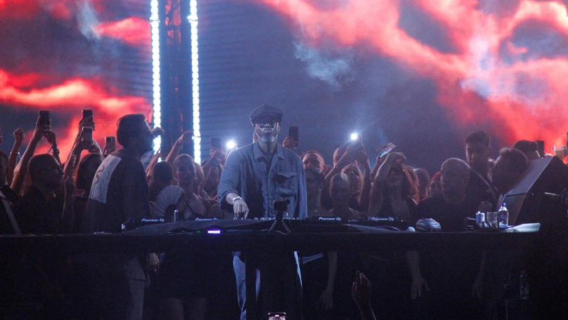 Grammy ödüllü Black Coffee, konser verdi