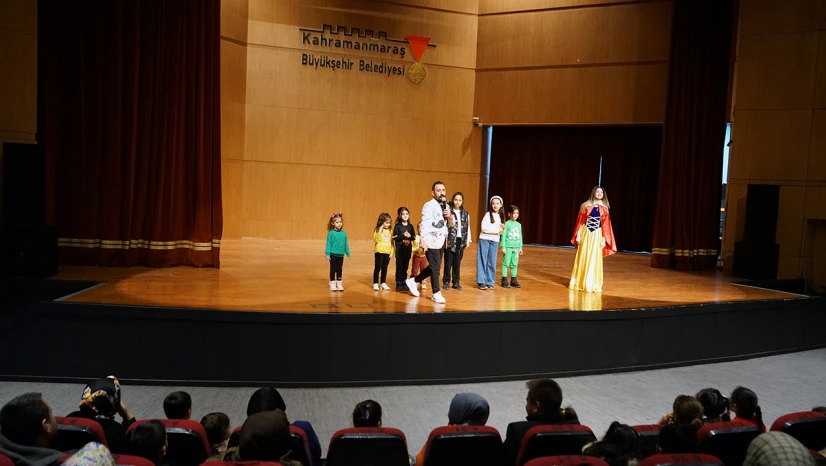 Kahramanmaraş'ta düzenlenen tatil şenliği, miniklere unutulmaz anlar yaşattı