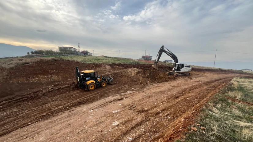 Onikişubat kırsalında 14 farklı noktada yoğun çalışma