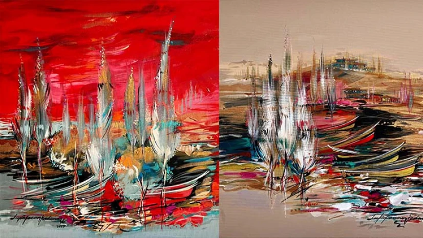 Ressam Leyla Afacan Kodaman, SANKO'da sergi açacak