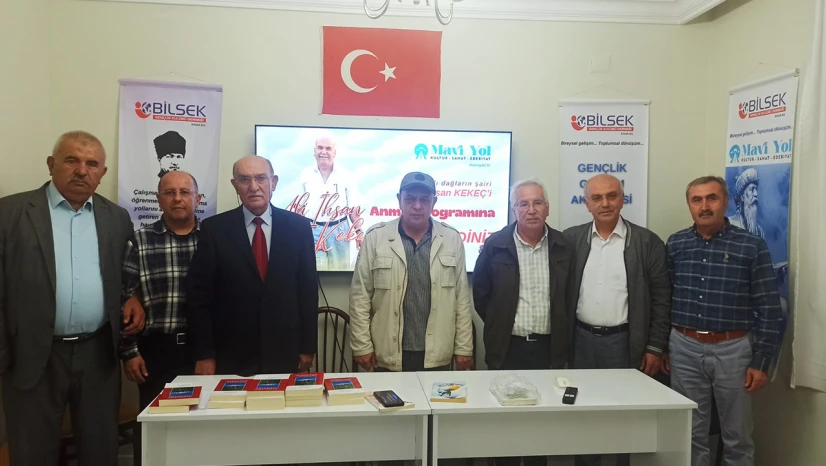 Şair ve Yazar Ali İhsan Kekeç, eserleri ve dostlarının anılarıyla anıldı