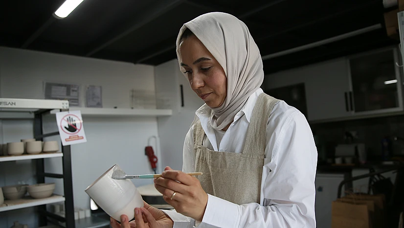 Seramik sevgisi mesleğe dönüştü