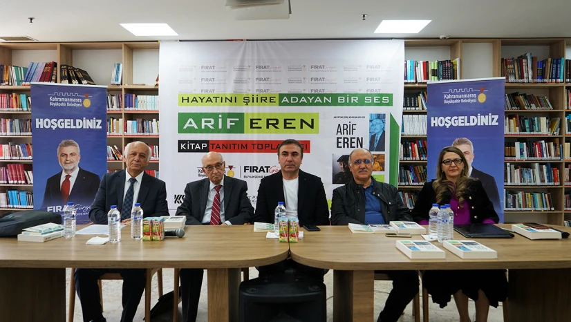 Şiir dolu bir buluşma, Arif Eren kitabı okurlara tanıtıldı
