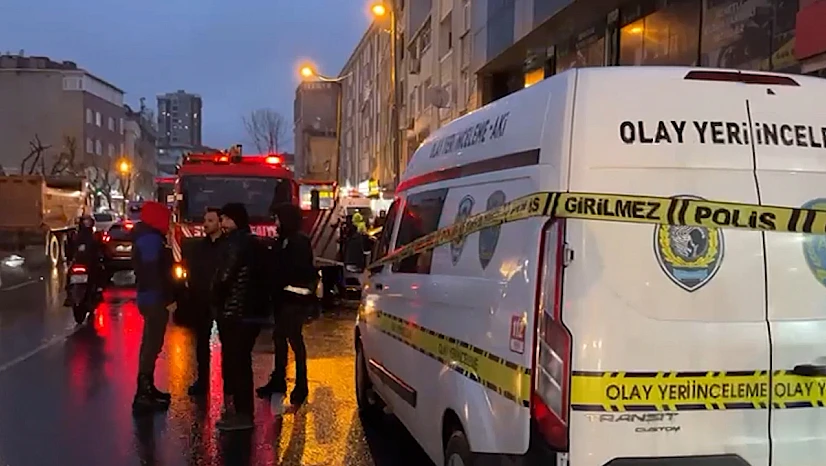 Yanan iş yerinde 2 kişiye ait ceset bulundu