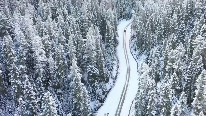 Yüksek kesimlerde kar kalınlığı 10 santimetreye ulaştı
