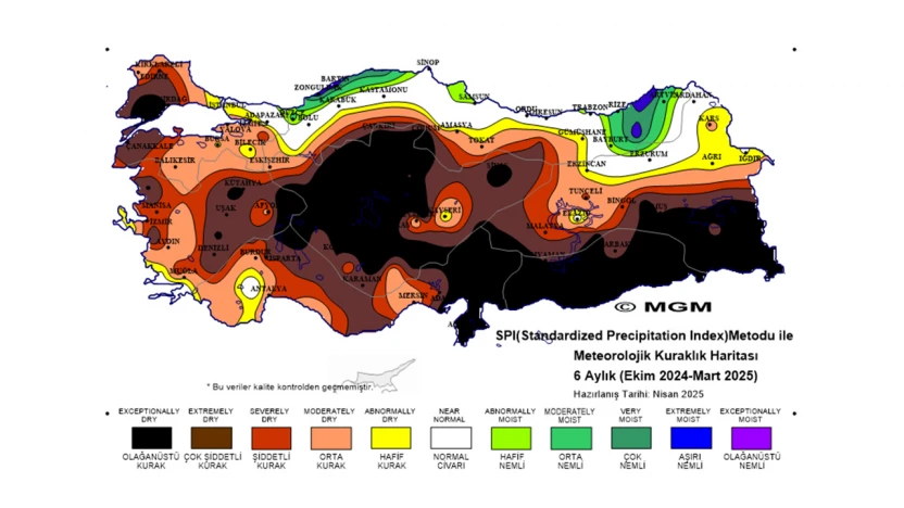 Kahramanmaraş, kuraklıkta zirveye oturdu! Olağanüstü seviye alarm veriyor