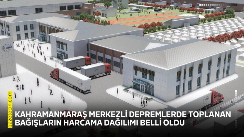 Kahramanmaraş merkezli depremlerde toplanan bağışların harcama dağılımı belli oldu