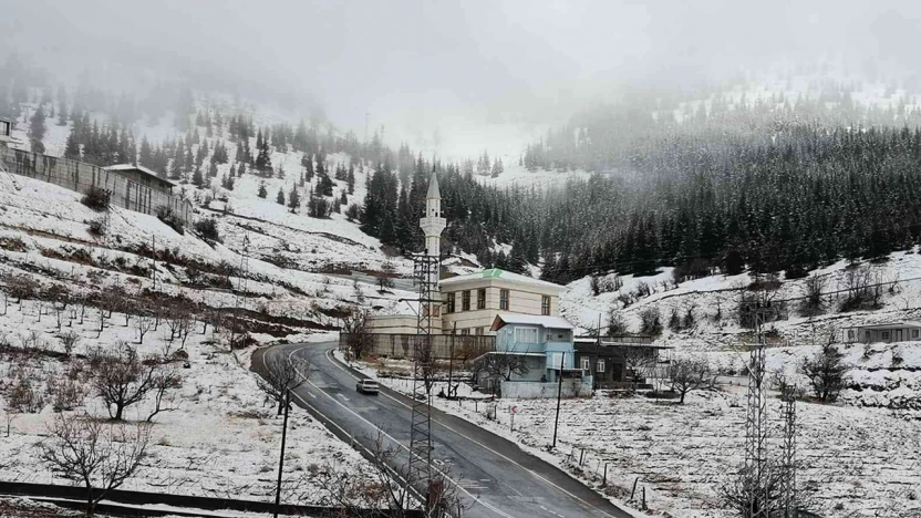 Kahramanmaraş'ta yüksek kesimlerde kar alarmı