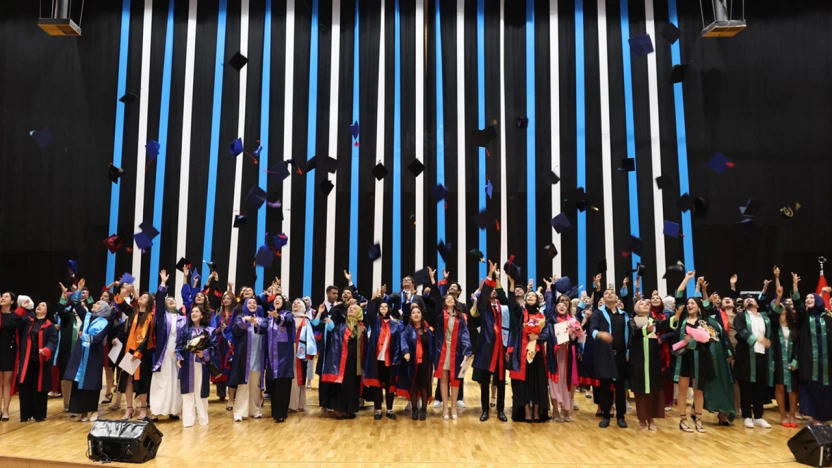 KSÜ'de mezuniyet coşkusu