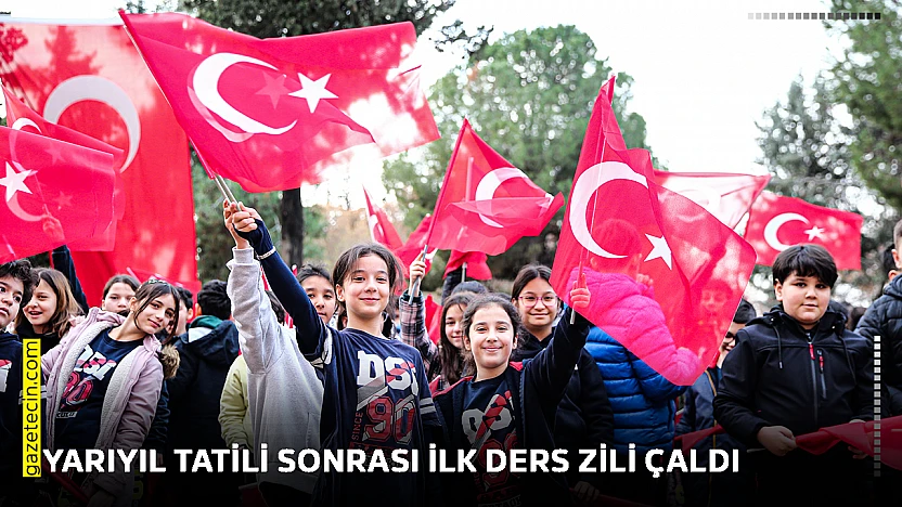 Yarıyıl tatili sonrası ilk ders zili çaldı