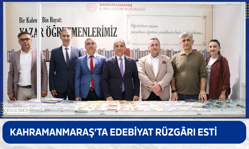 Kahramanmaraş'ta edebiyat rüzgârı esti