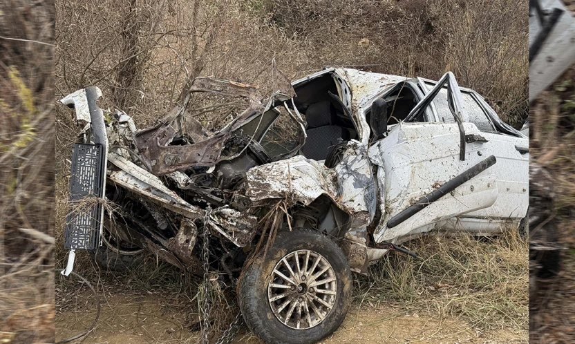Kahramanmaraş'ta feci kaza! Otomobil köprüden düştü