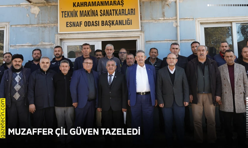 Muzaffer Çil güven tazeledi
